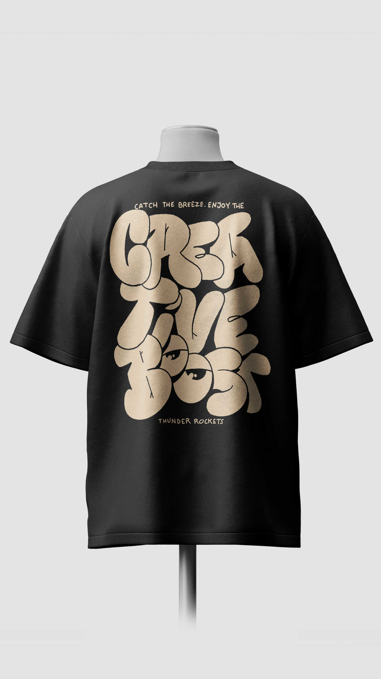 Camiseta Oversized "Creative Boost"