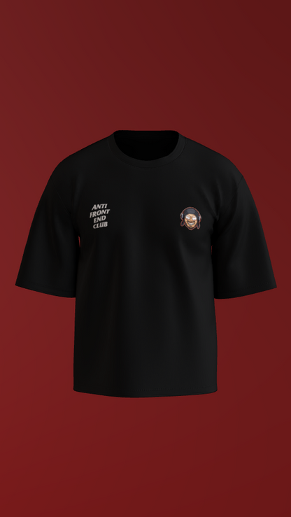Camiseta Oversized "Anti Front-End Club"