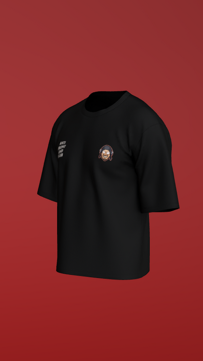 Camiseta Oversized "Anti Front-End Club"