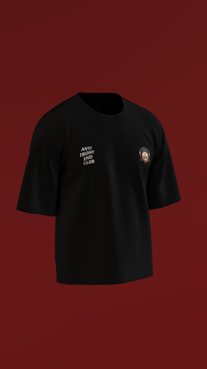 Camiseta Oversized "Anti Front-End Club"