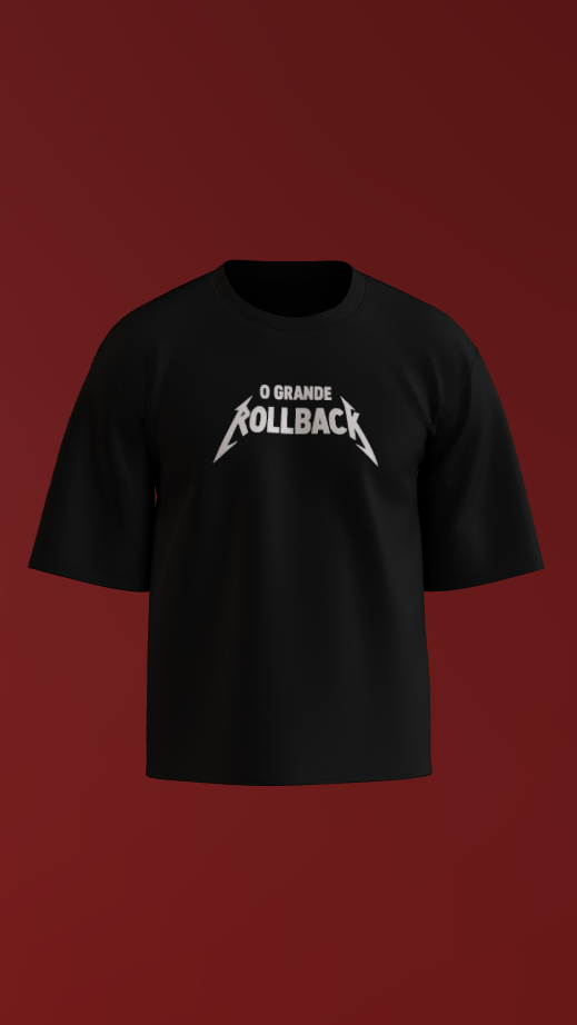 Camiseta Oversized "O Grande Rollback"