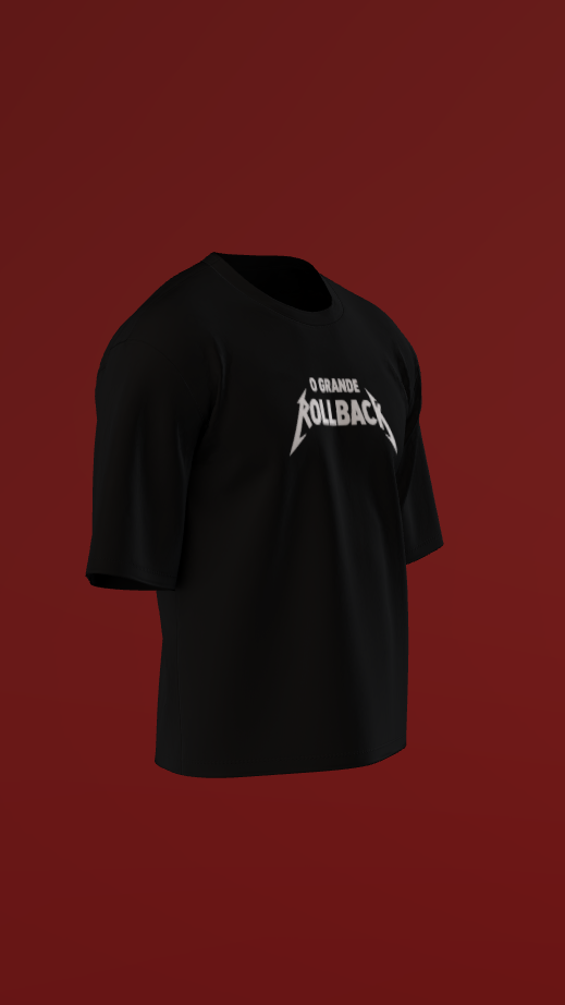 Camiseta Oversized "O Grande Rollback"