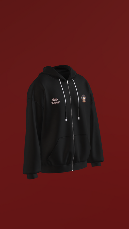 Moletom com Zíper "A Favor da IA, Contra os Devs"