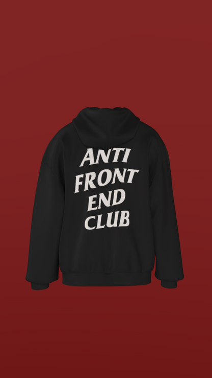 Moletom com Zíper "Anti Front-End Club"