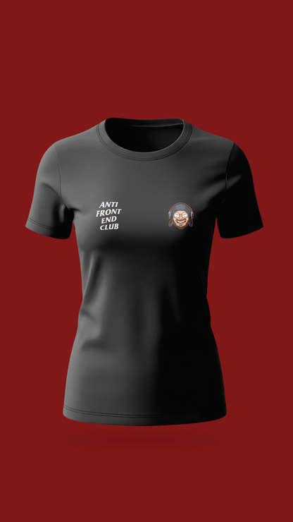 Camiseta Babylook "Anti Front-End Club"