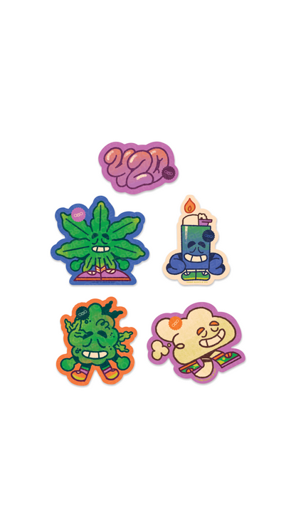 Mini-Pack Stickers "Brisa"