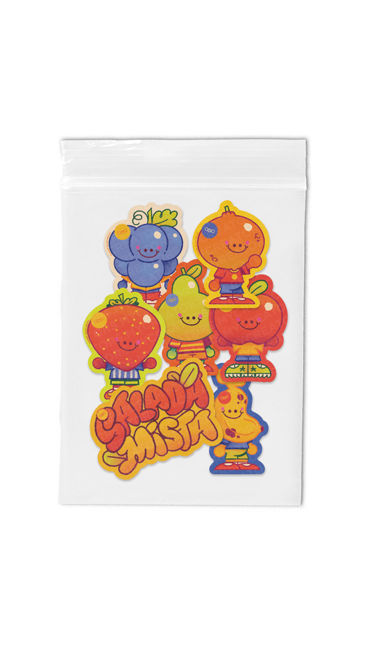 Mini-Pack Stickers "Salada Mista"